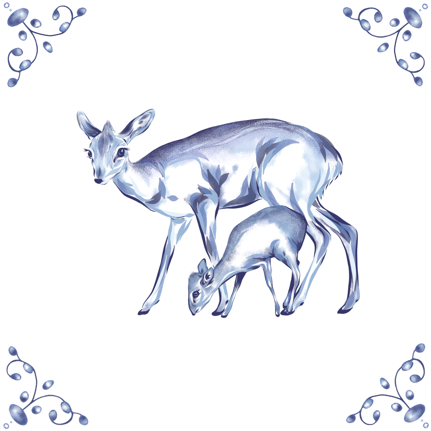 Ceramic Tiles - Exotic Animals