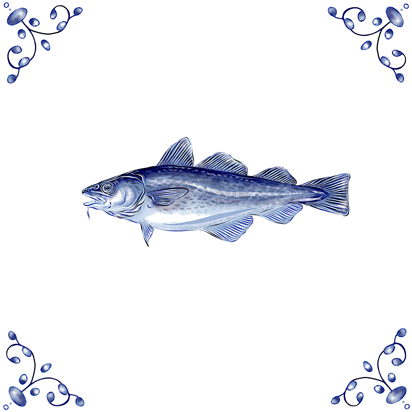 Ceramic Tiles - Marine Animals