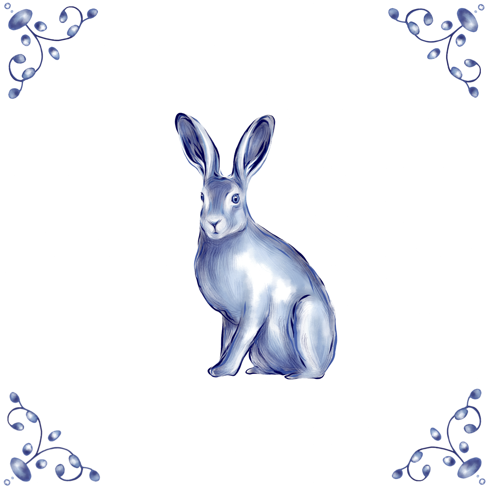 Ceramic Tiles - Forest Animals