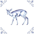 Delft Blue Ceramic Tile- Dik-Dik︱Bathroom Tile, Splashback, Kitchen Tiles, Modern Dutch Style